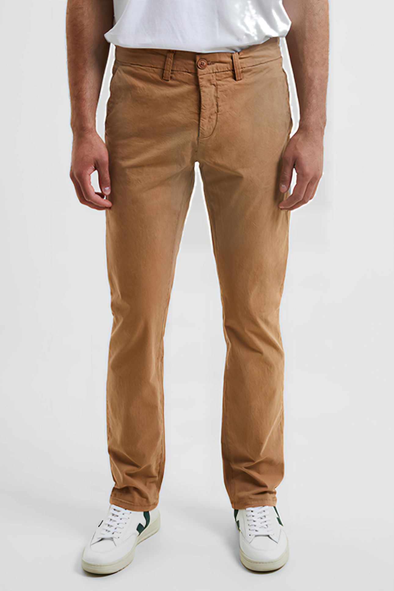 CHINO TROUSER BROWN 1
