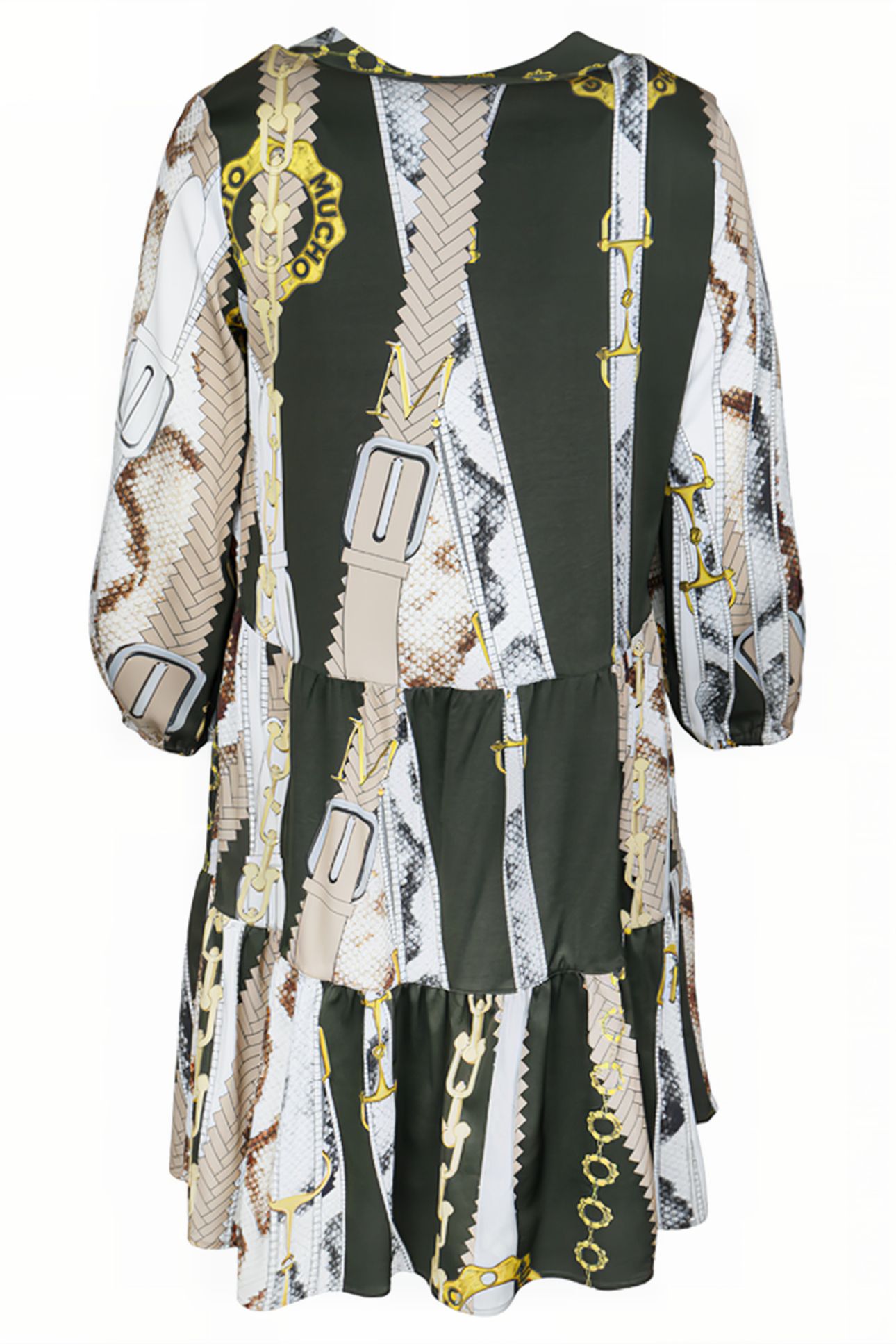 DRESS SAN RAFAEL GREEN BELTS AND CHAINS 2