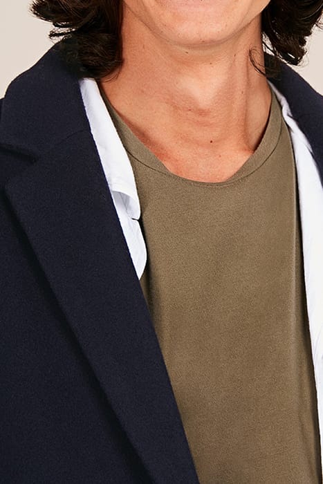 LONG SLEEVES-MID LENGTH COAT NAVY 4