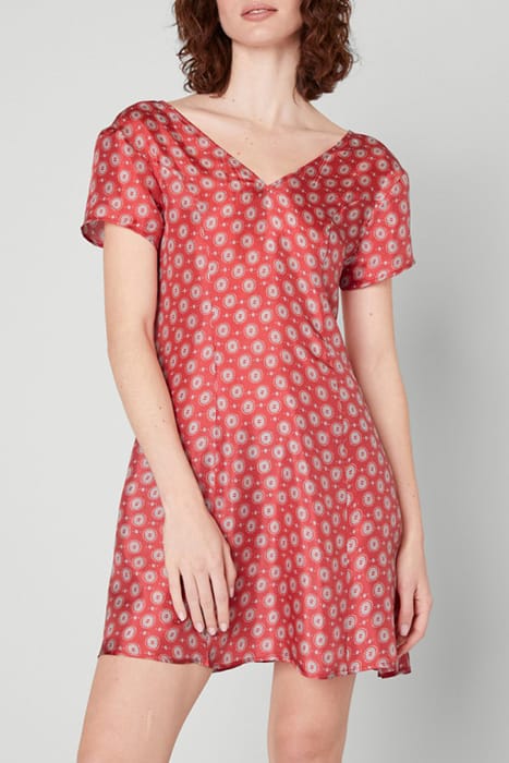 SHORT PRINTED A-LINE DRESS JOSETTE 1