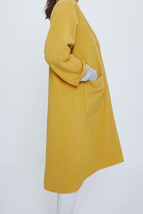 LS MID-LENGH STRAIGHT COAT COLZA 4