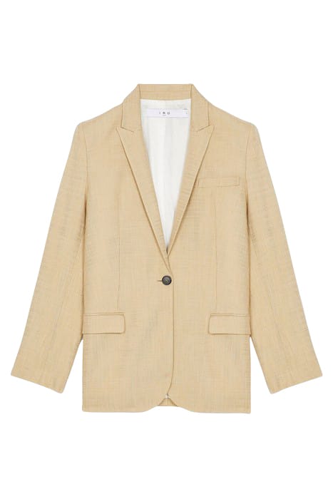 DANYS SINGLE BREASTED COAT IN CAMEL 3