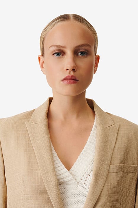 DANYS SINGLE BREASTED COAT IN CAMEL 5
