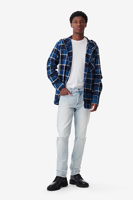 ROUSKY LIGHT JACKET IN MIXED BLUE 2