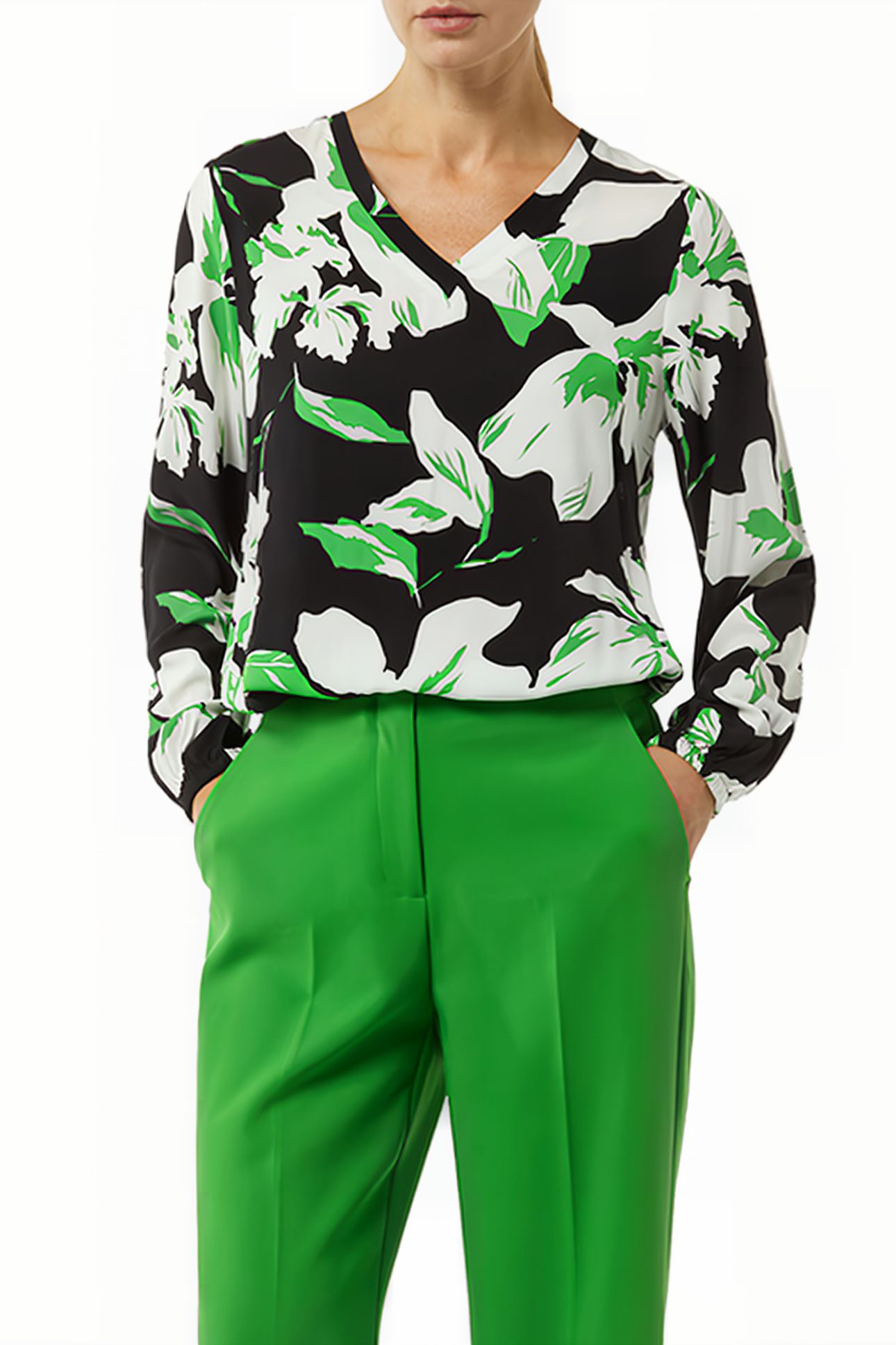 COMMA BLOUSES BLACK 1