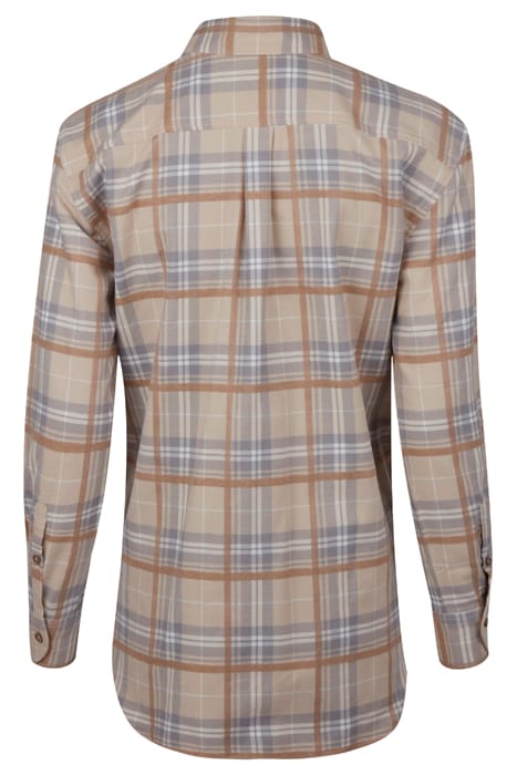 SAMMI, SHIRT BEIGE CHECK 2