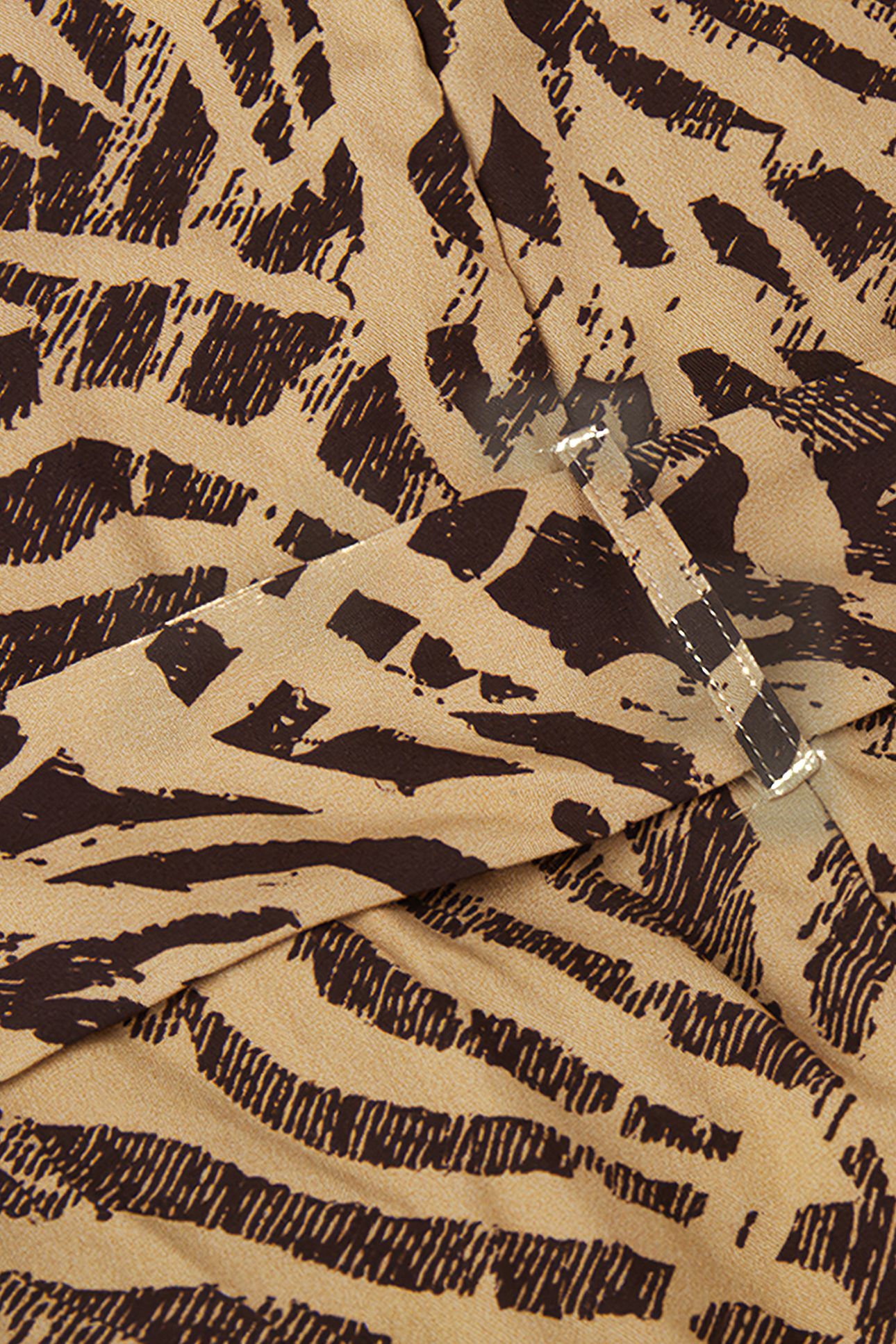 DESIREÉ, DRESS BEIGE PATTERN 5