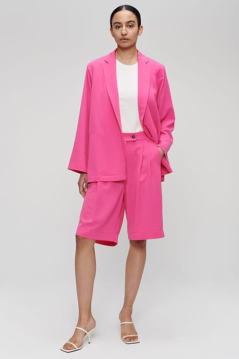 RELAXED JACKET CARMINE ROSE 1