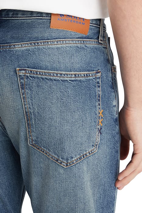 CORE DEAN LOOSE TAPERED JEAN — NAVY 7