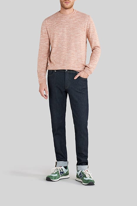 AMBER MOULINÉ KNIT ROUND NECK SWEATER 3
