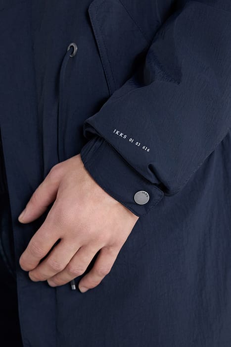 NAVY NYLON PARACHUTE-STYLE 2-IN-1 PARKA 7