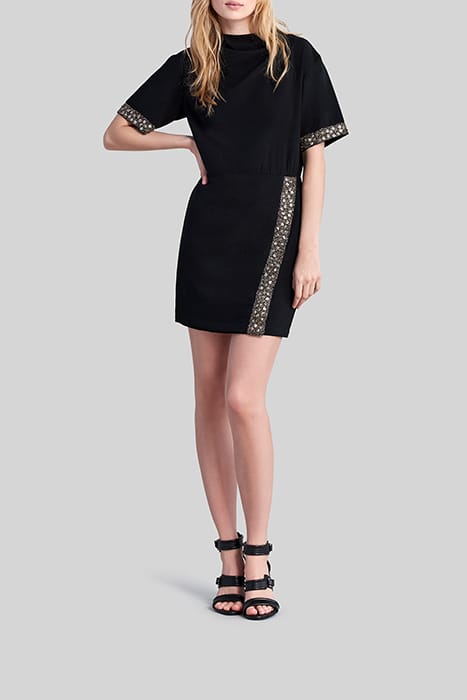 BLACK BEAD AND SEQUIN DRESS 3