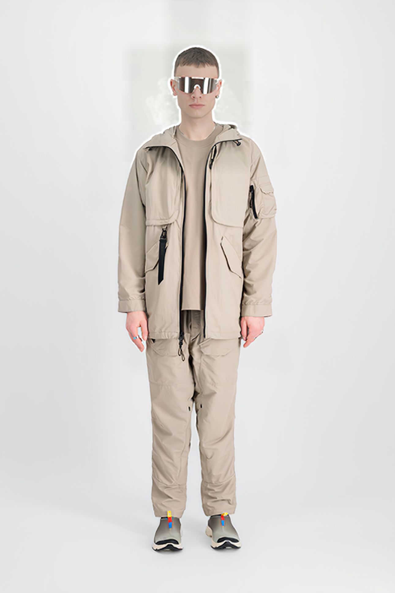 UTILITY FISHTAIL JACKET UV VINTAGE SAND 1