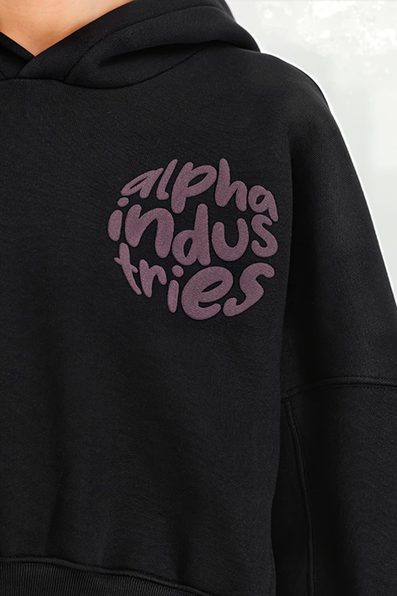 LOGO HOODIE BLACK 7