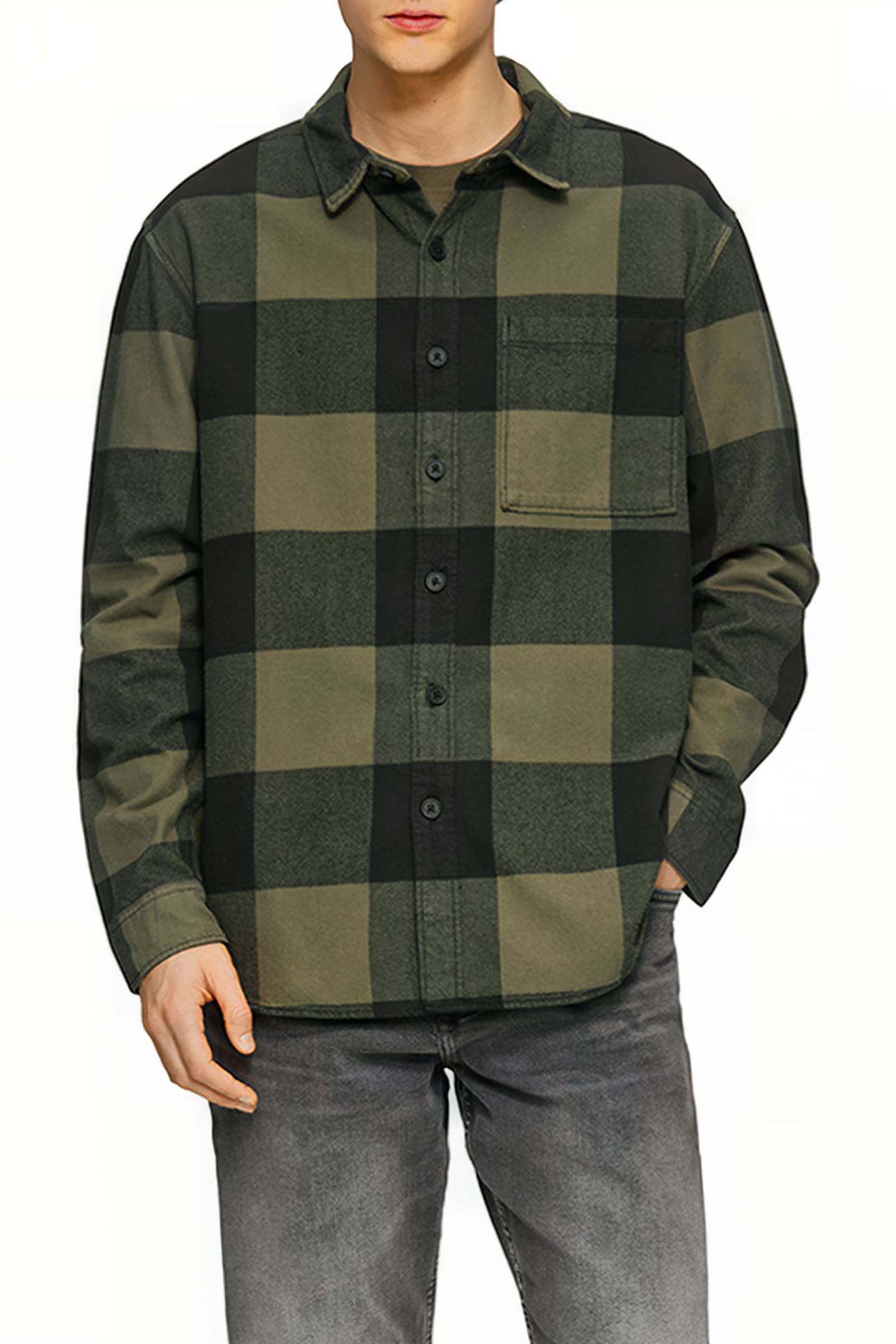 S.OLIVER-QS SHIRTS GREEN 1