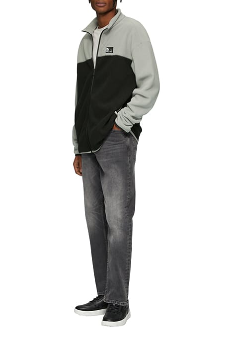 S.OLIVER-QS SWEATSHIRTS GREY-WHITE 2