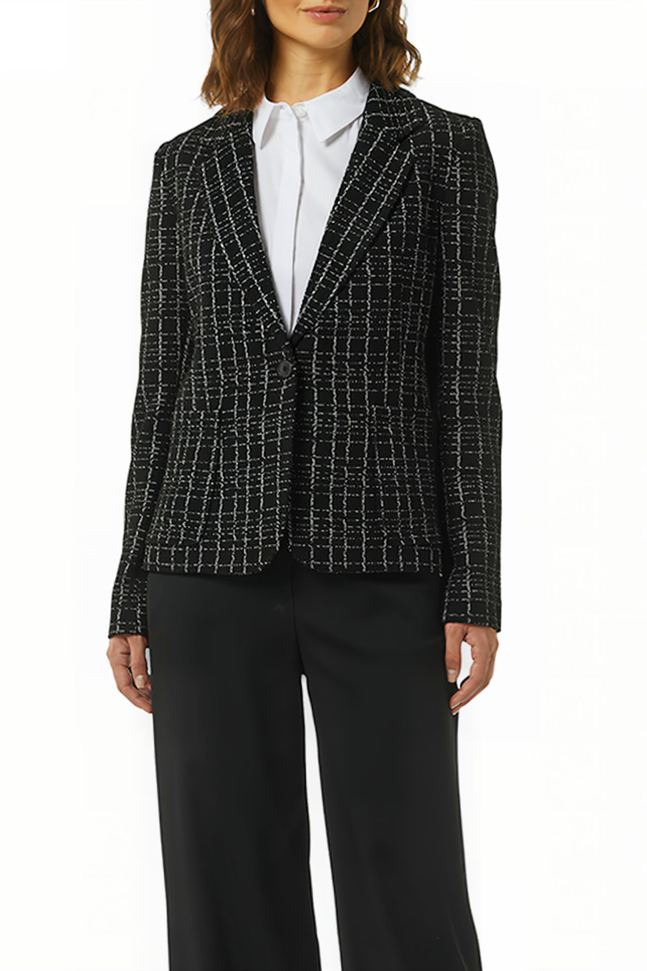 COMMA JACKETS BLAZER GREY/BLACK 1