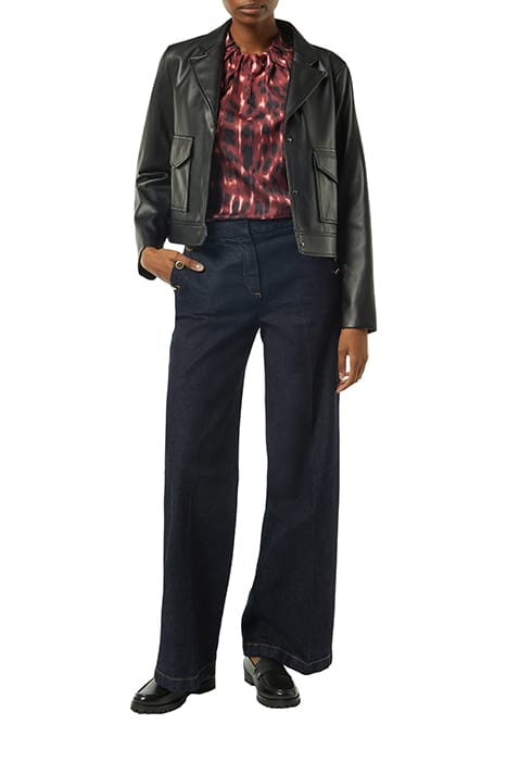 COMMA BLOUSES RED-DARK 4