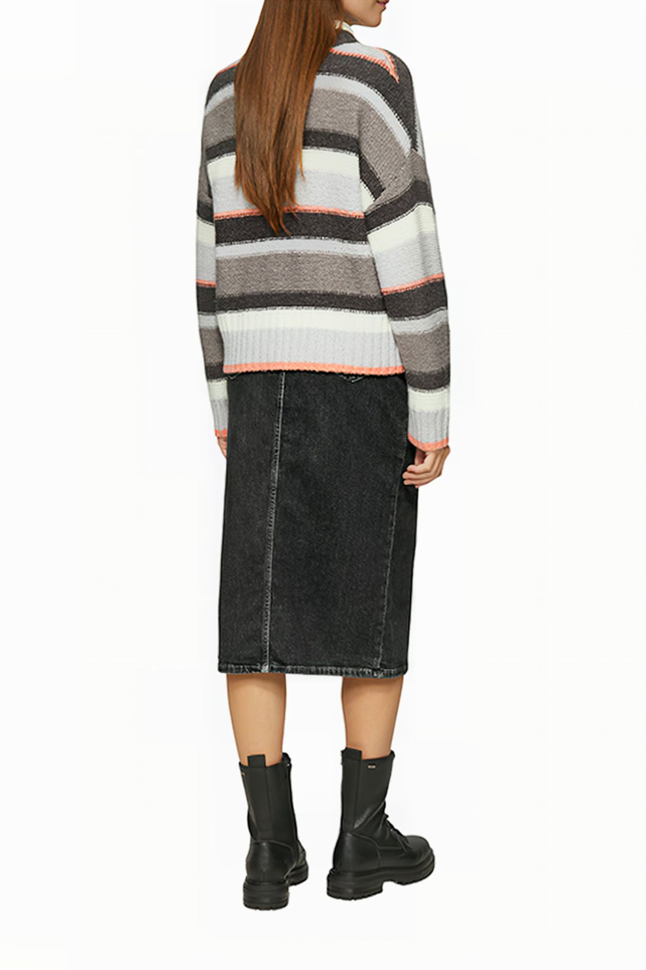 S.OLIVER SKIRTS GREY DENIM 2