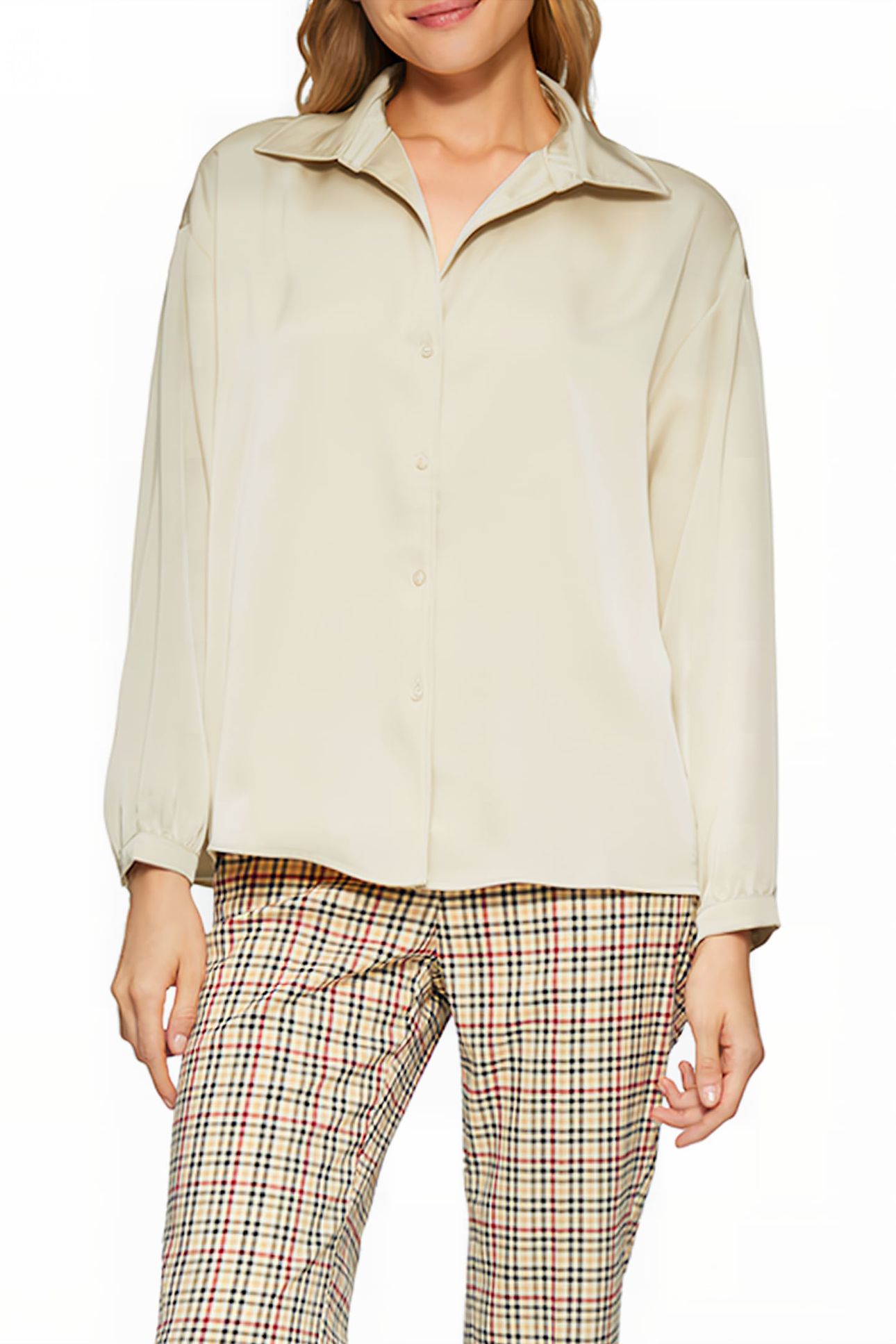 S.OLIVER BLOUSES BEIGE 1