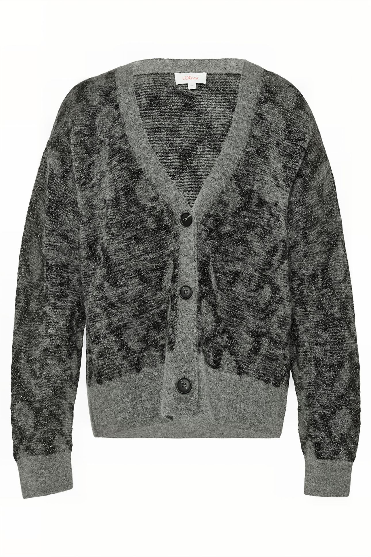 S.OLIVER PULLOVER GREY/BLACK 4