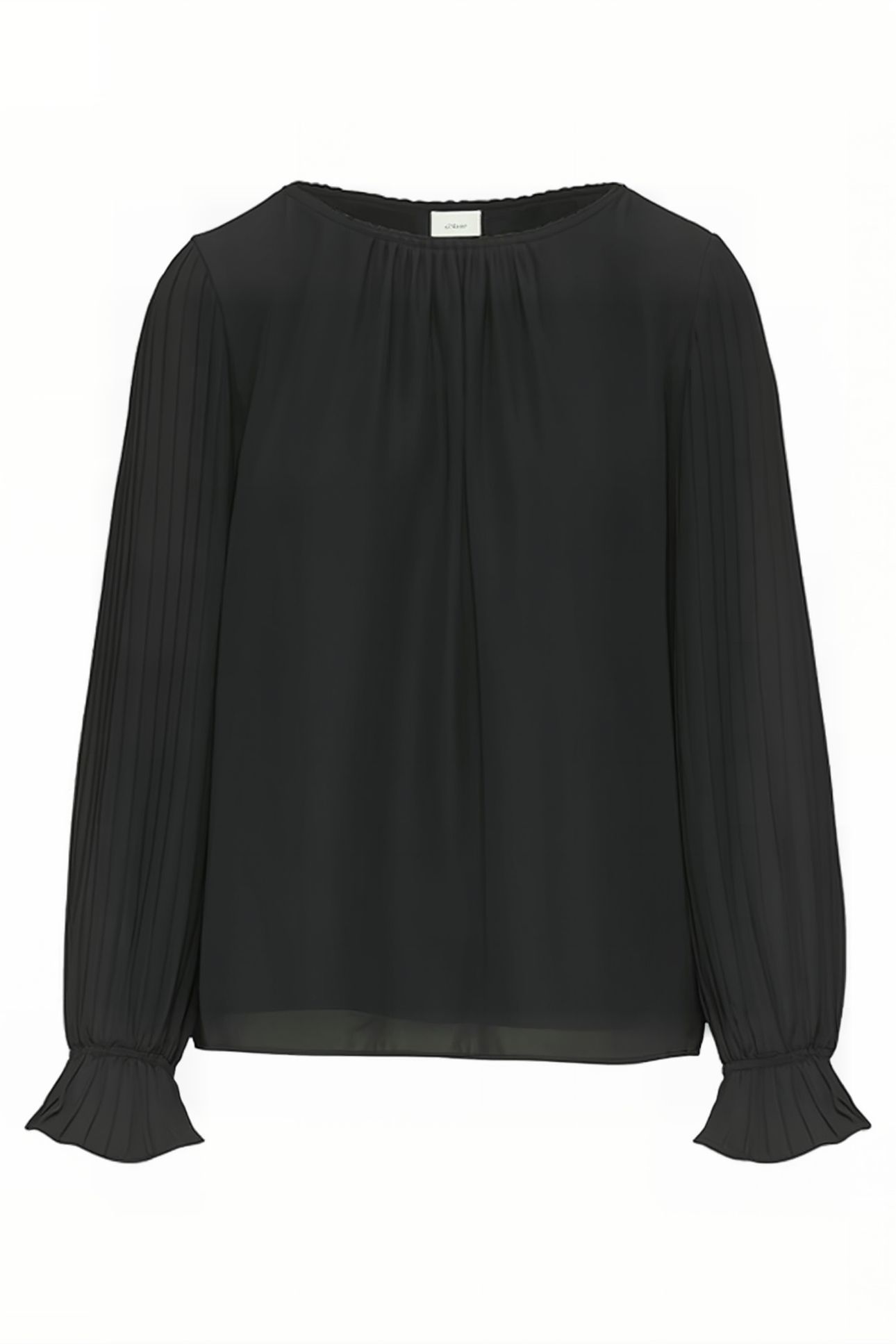 S.OLIVER BLOUSES BLACK 4