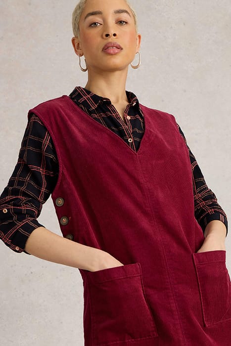 MAPLE CORD PINNY DARK RED 5