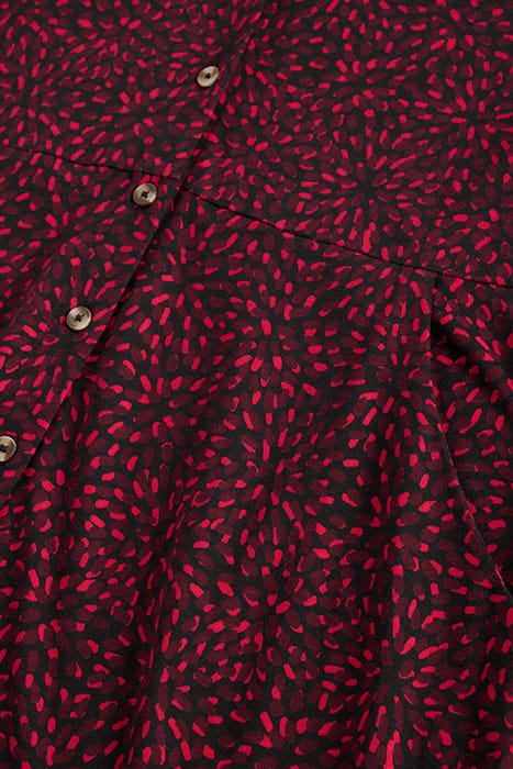 RUA JERSEY SHIRT DRESS PINK PRINT 6