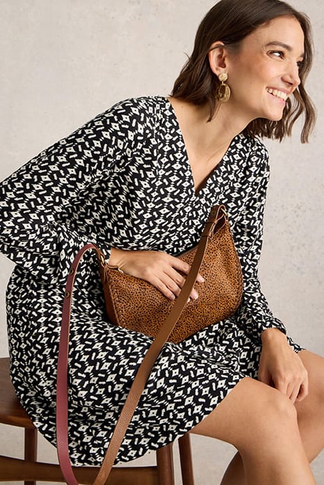 PENELOPE DRESS BLACK PRINT 4