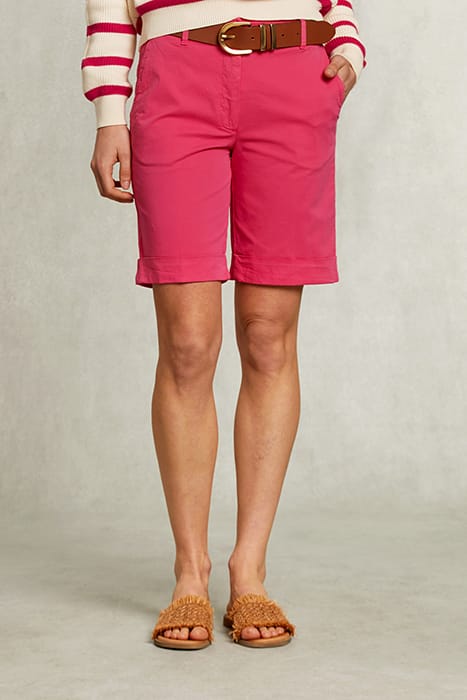 FUSHIA COTTON BERMUDA 2 POCKETS PINK 1