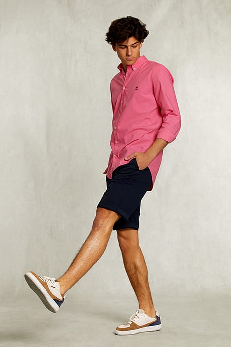 CUSTOM FIT POPLIN SHIRT BONHEUR PINK 3