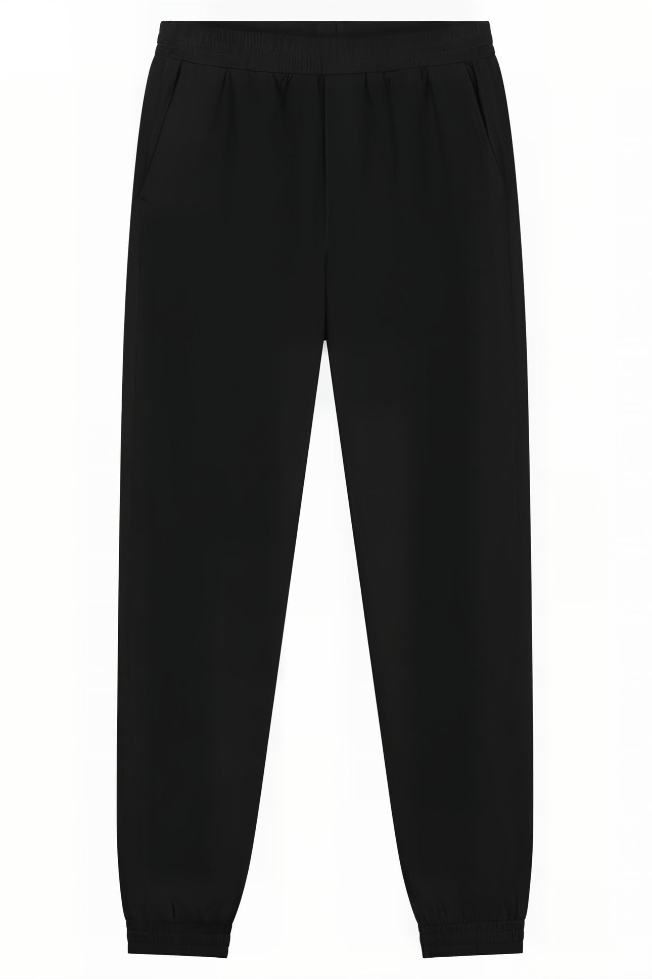 NIGEL TWILL TROUSERS BLACK 1