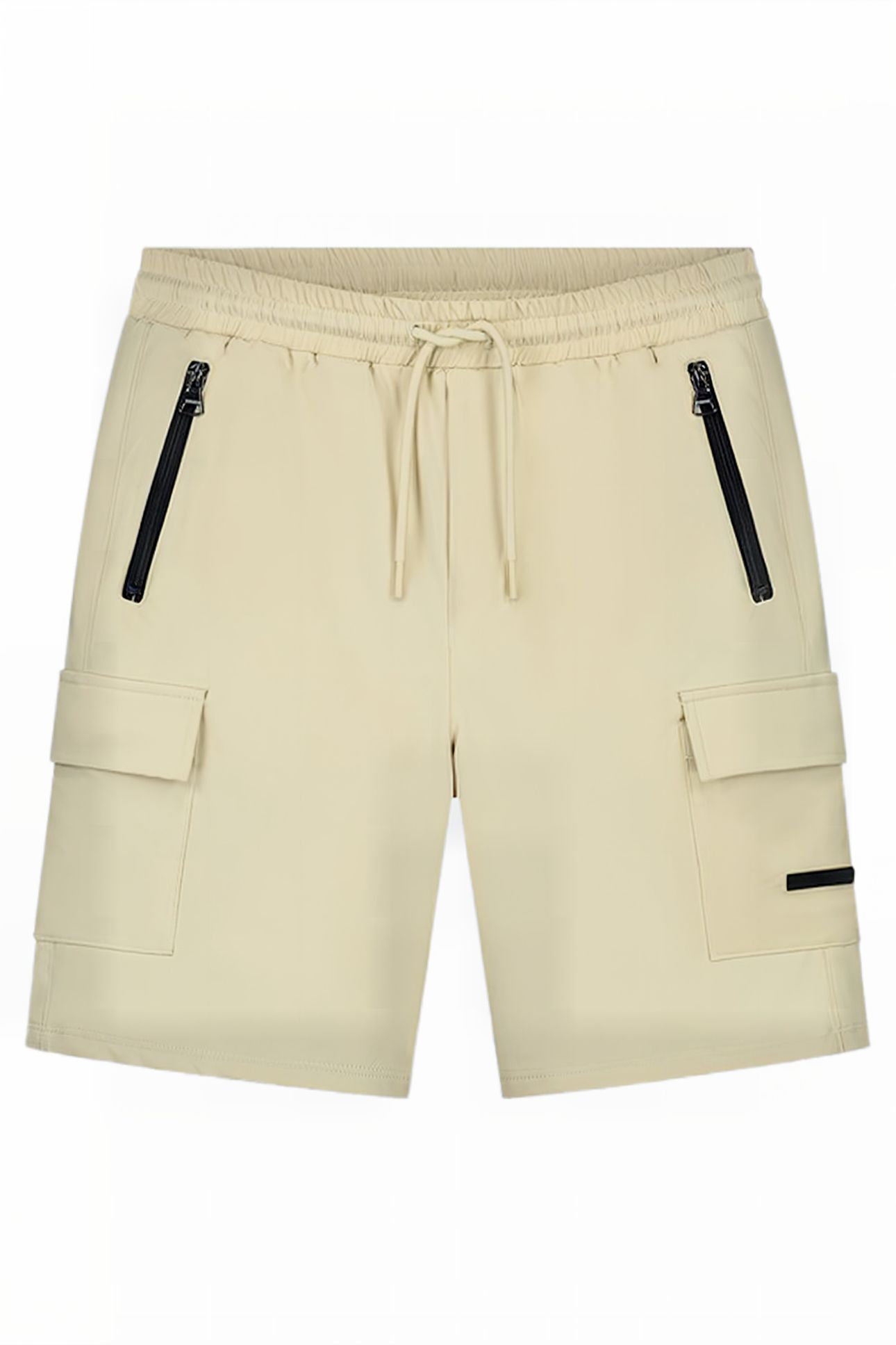 NEIL NYLON SHORT OATMILK 2