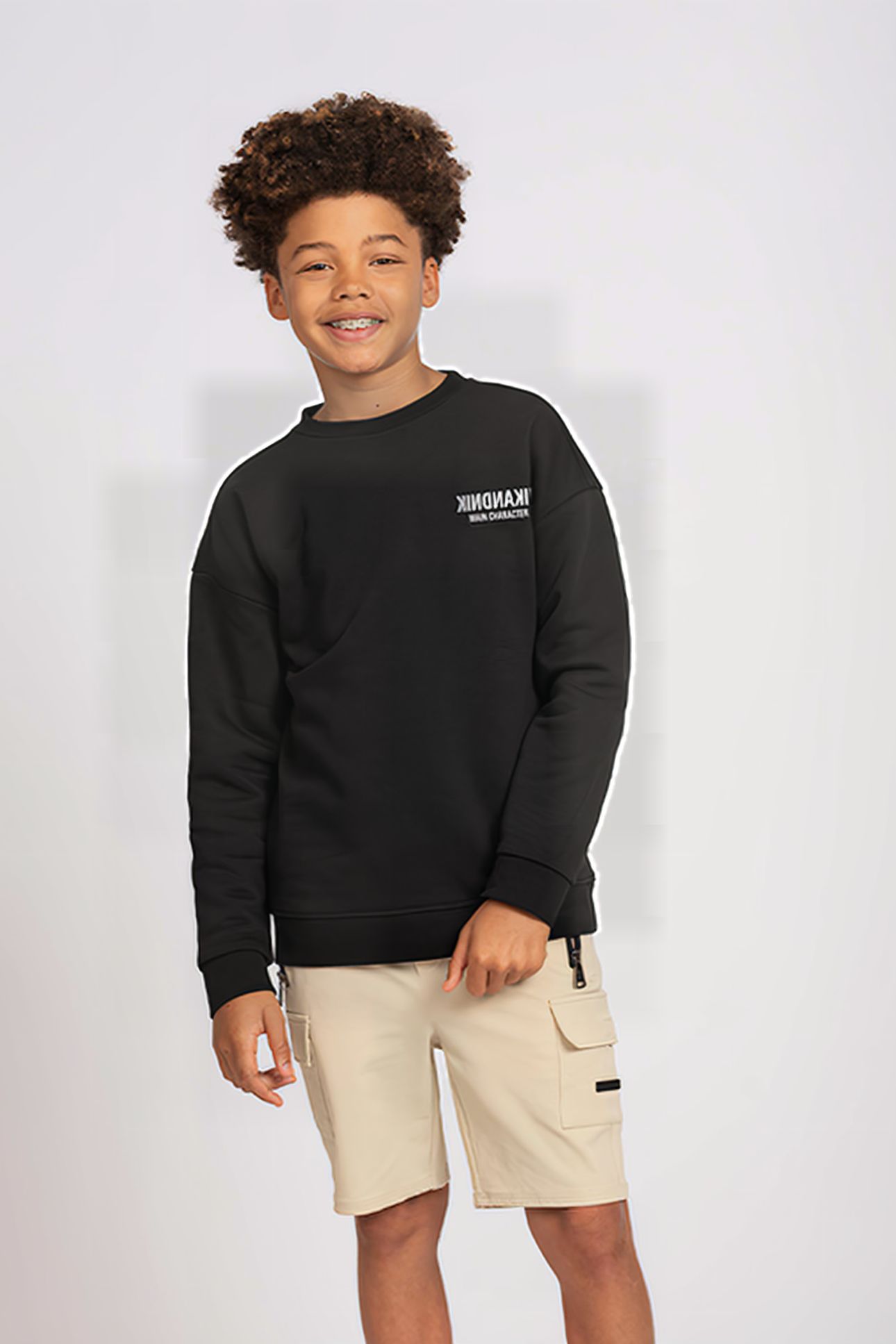 NEIL NYLON SHORT OATMILK 1