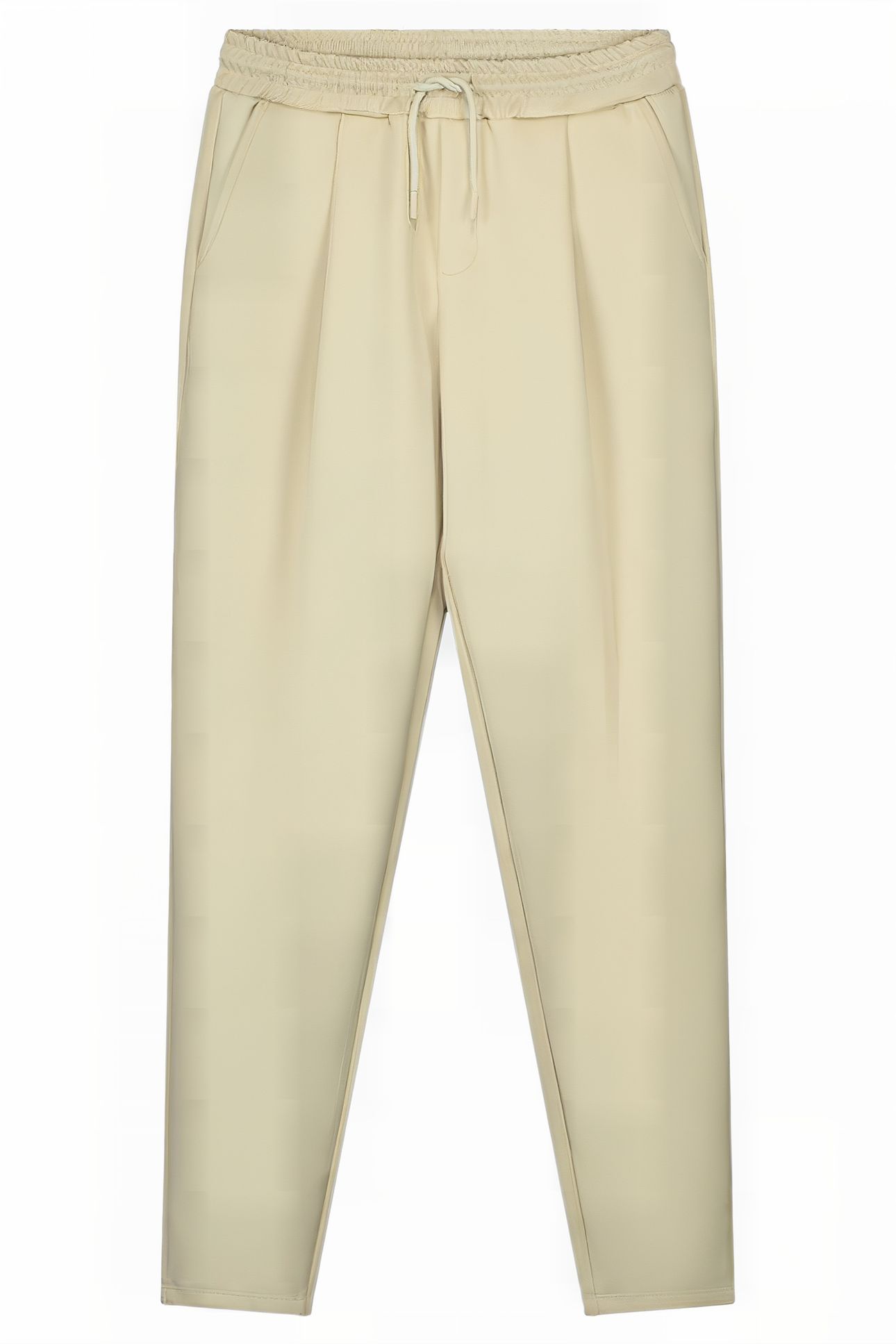 PLEAT TROUSERS OATMILK 2