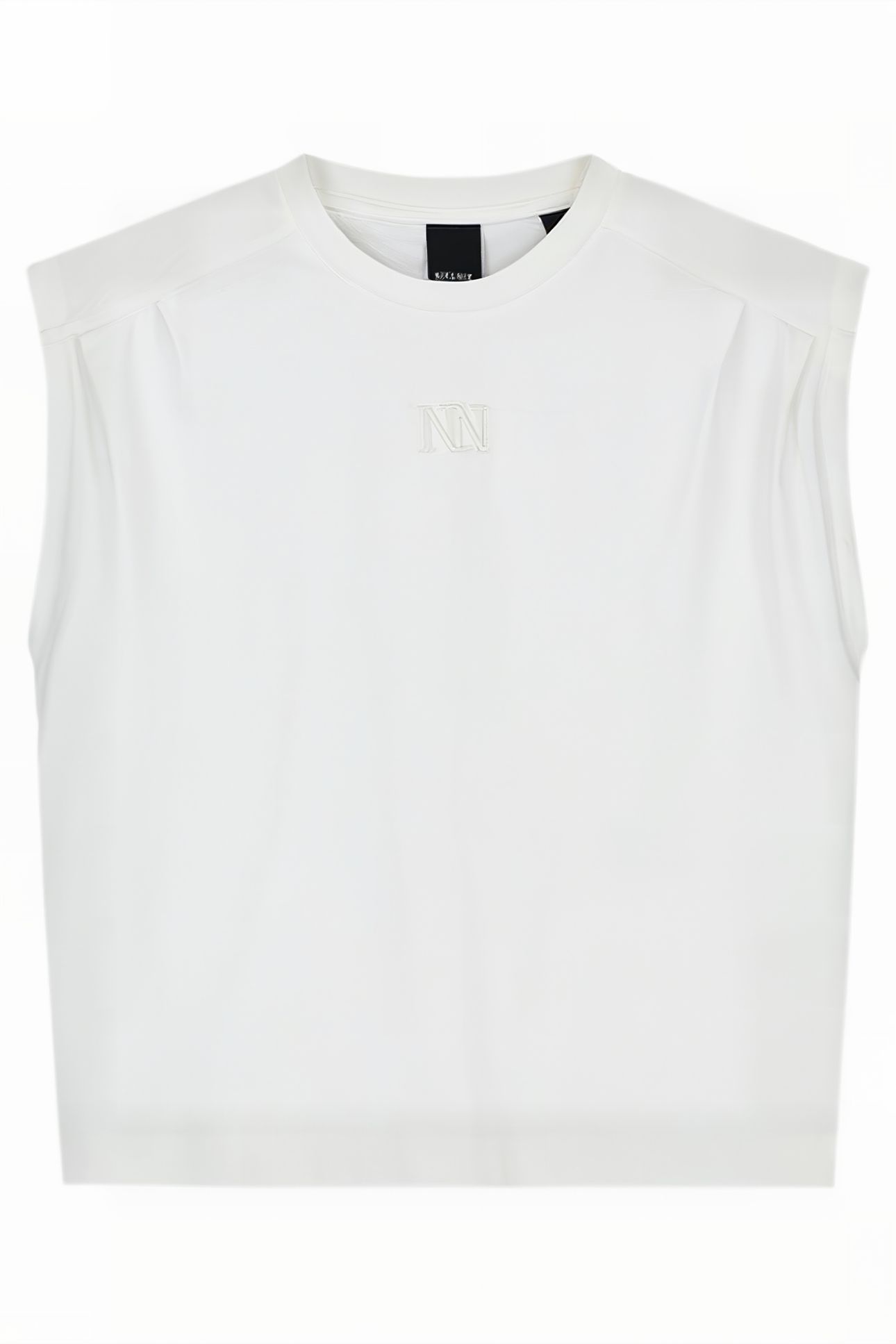 PLEAT T-SHIRT OFF WHITE 2