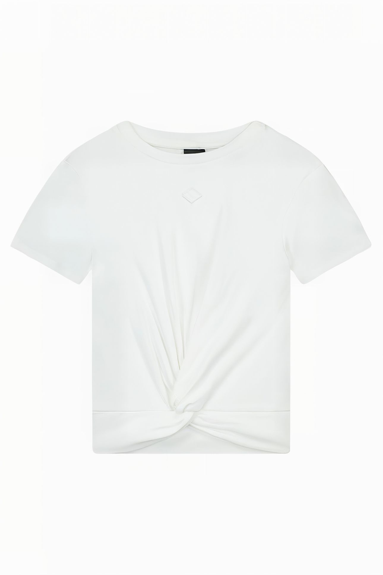 KNOT RIB T-SHIRT OFF WHITE 2