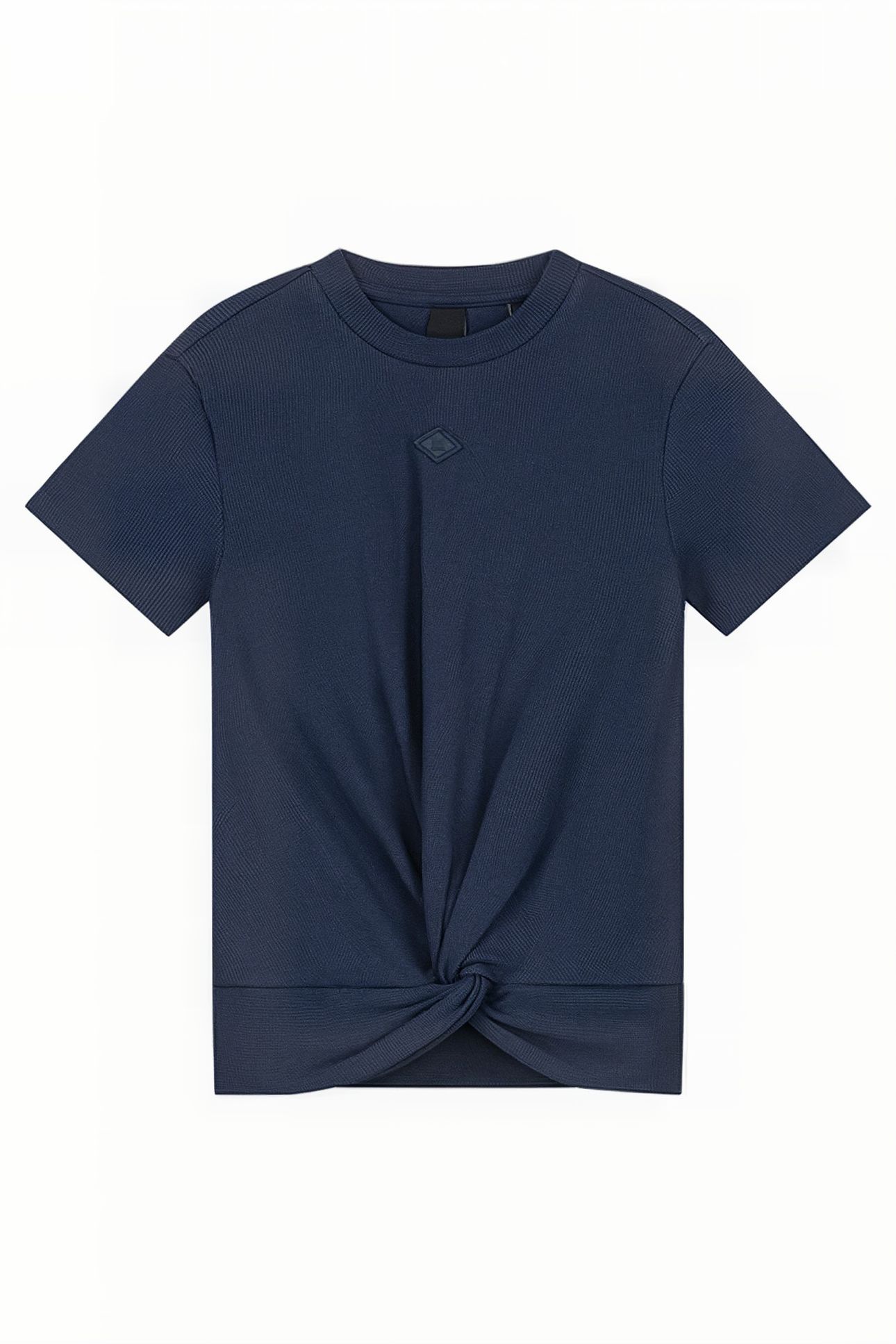 KNOT RIB T-SHIRT ROYAL BLUE 2