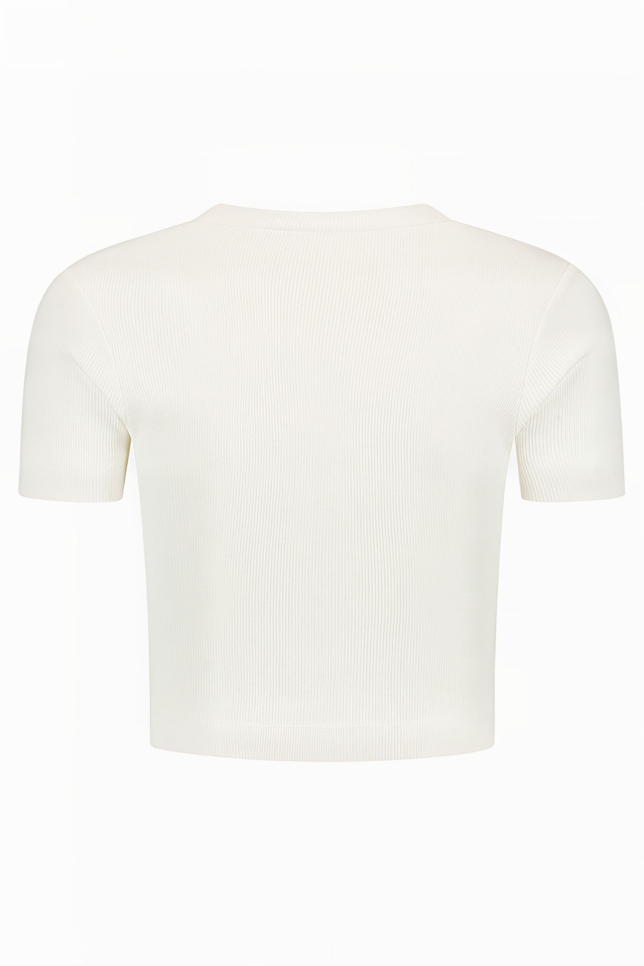 SAINT TROPEZ RIB TOP STAR WHITE 3