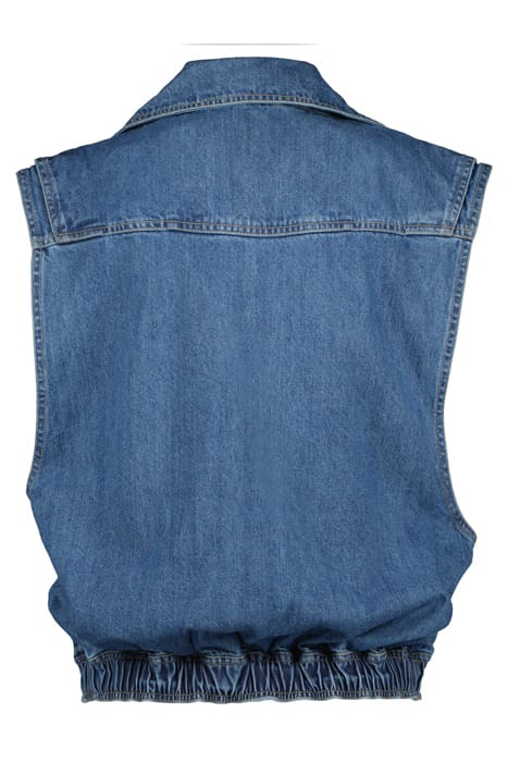 STAR GILET VINTAGE BLUE 4