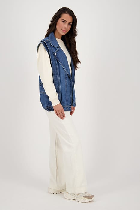 STAR GILET VINTAGE BLUE 5