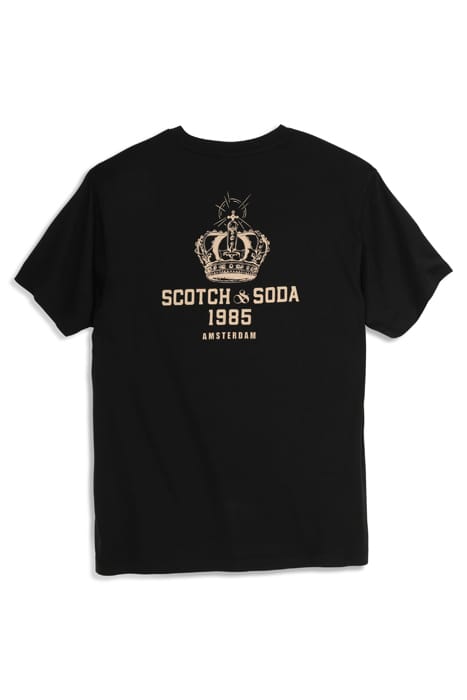 RELAXED FIT SS GRAPHIC TEE BLACK 2