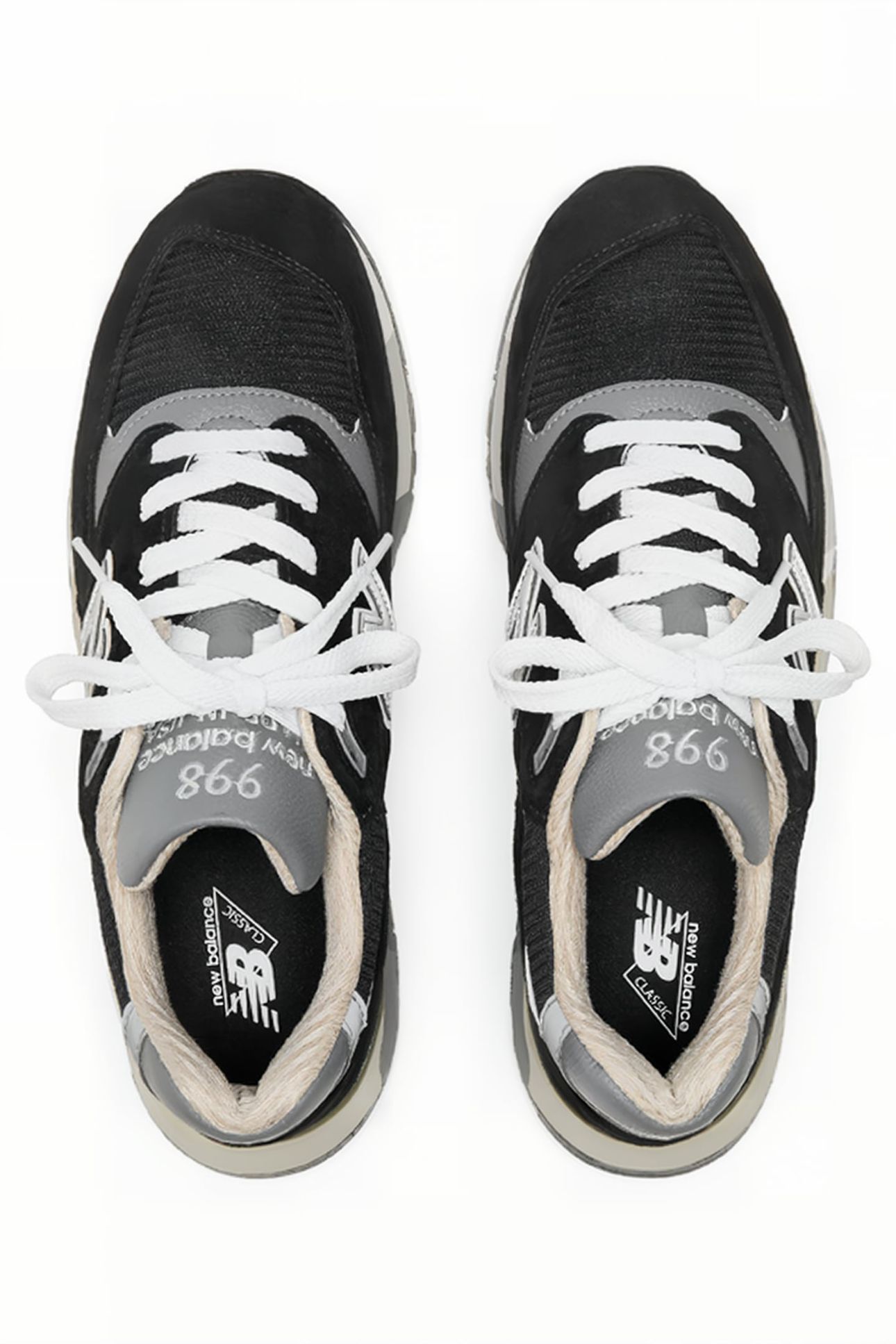 U998BL MADE IN USA SNEAKERS IN BLACK 3