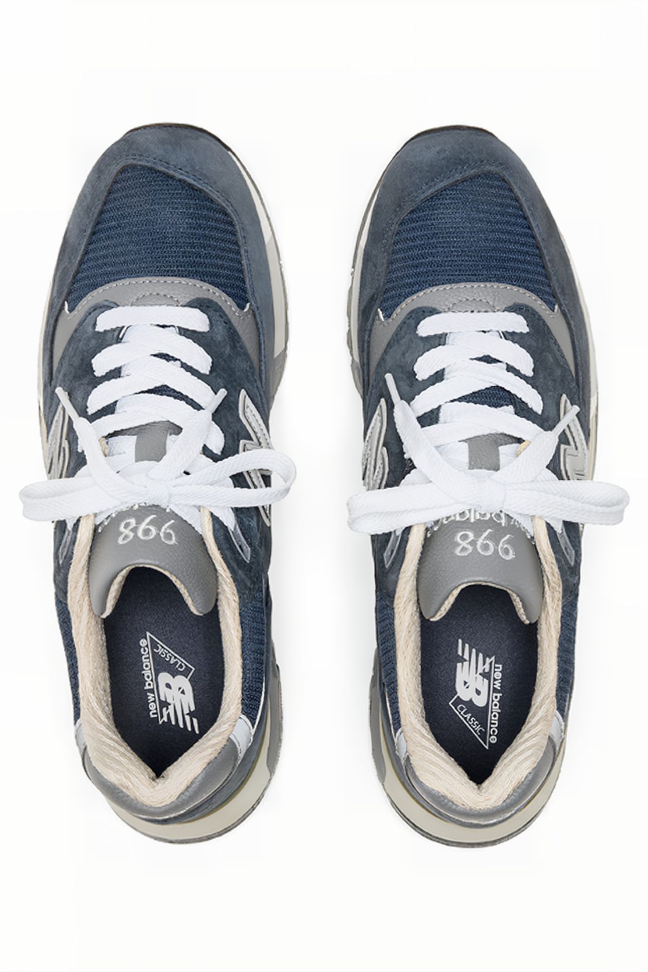 U998NV MADE IN USA SNEAKERS IN NAVY 2