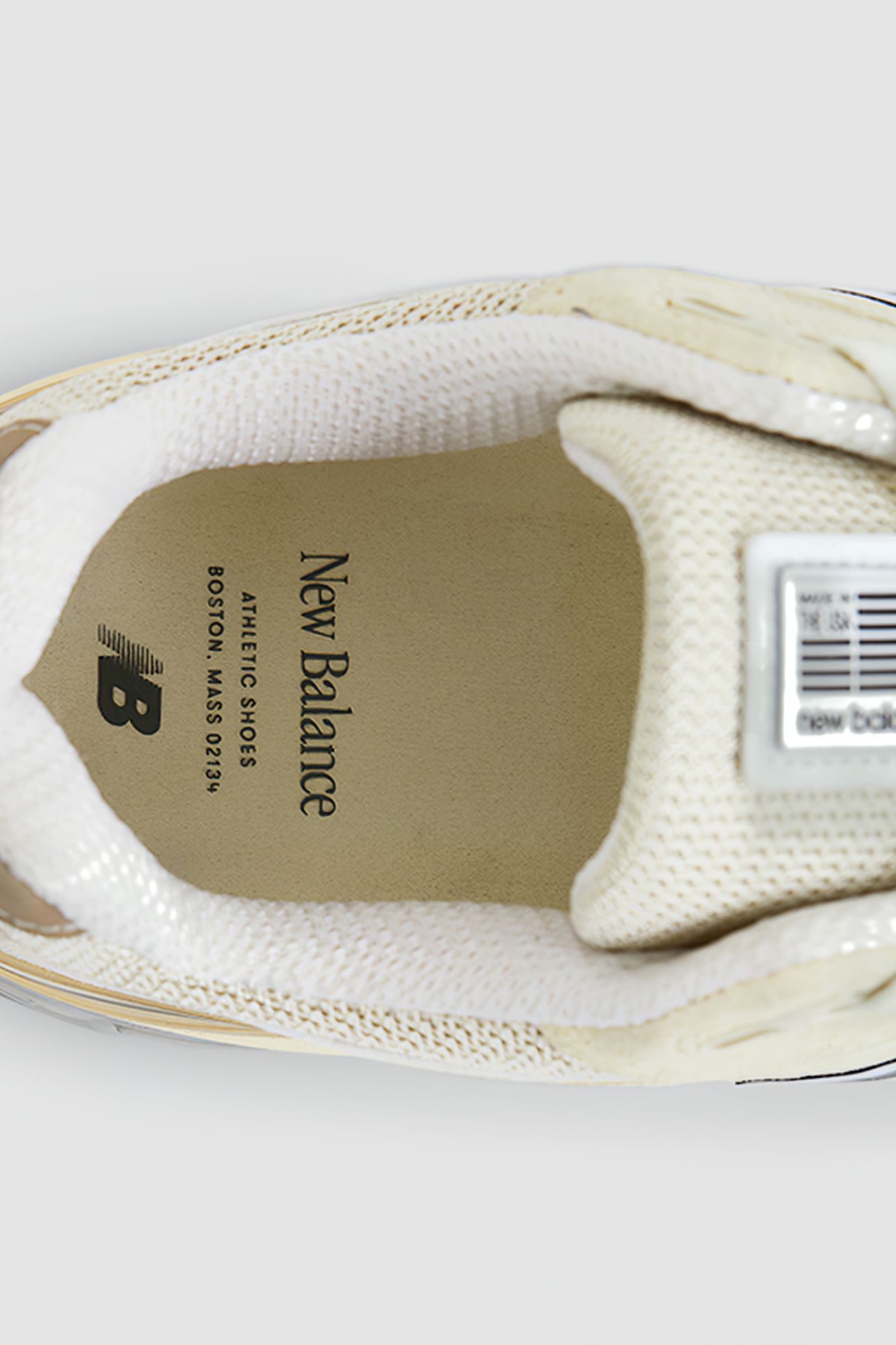 U990TE4 MADE IN USA  SNEAKERS IN LIMESTONE 8