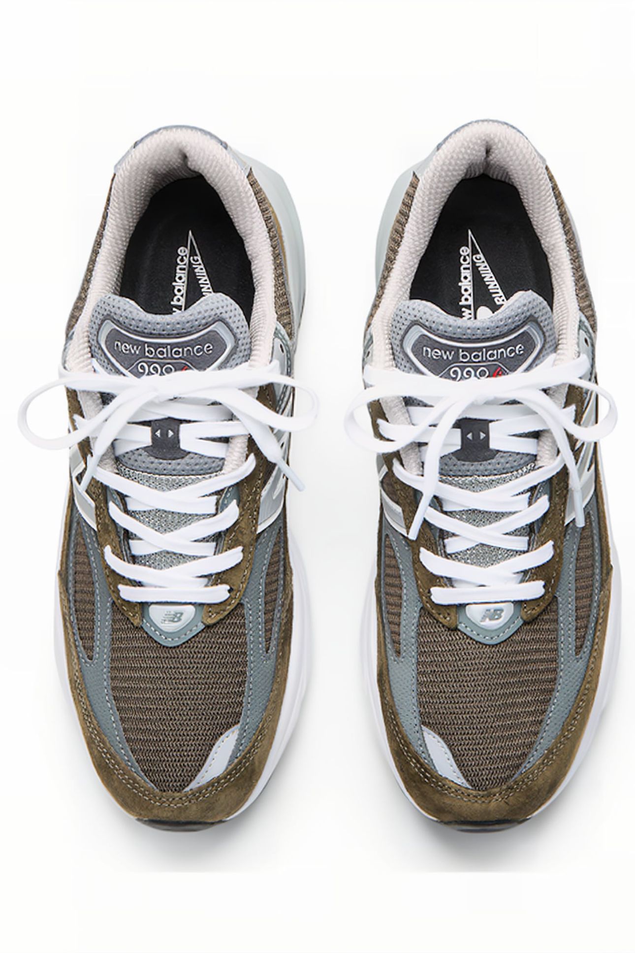 U990OG6 MADE IN USA SNEAKERS IN OLIVE 3