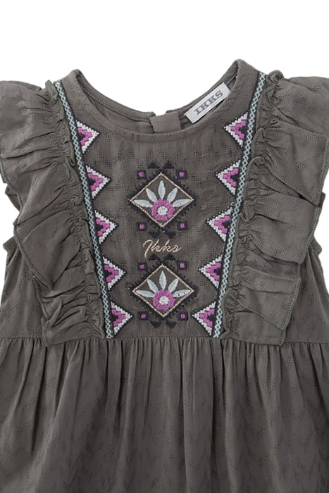 BABY GIRLS’ LENZING™ ECOVERO™ DRESS, CHEVRON JACQUARD 3