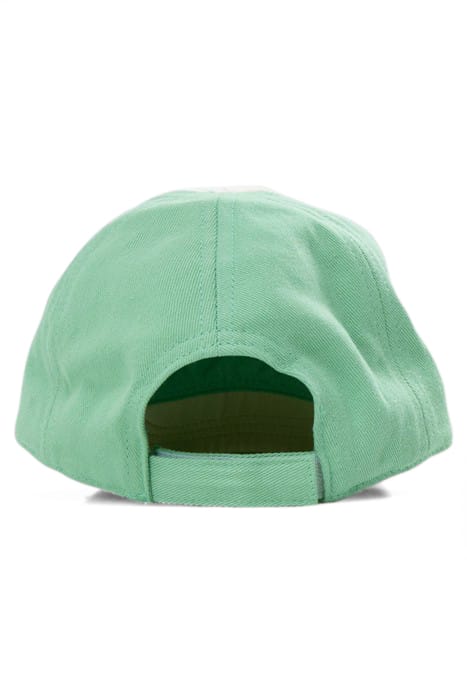 BABY BOYS’ GREEN, ECRU AND BEIGE CAP WITH BANANAS IMAGE 3