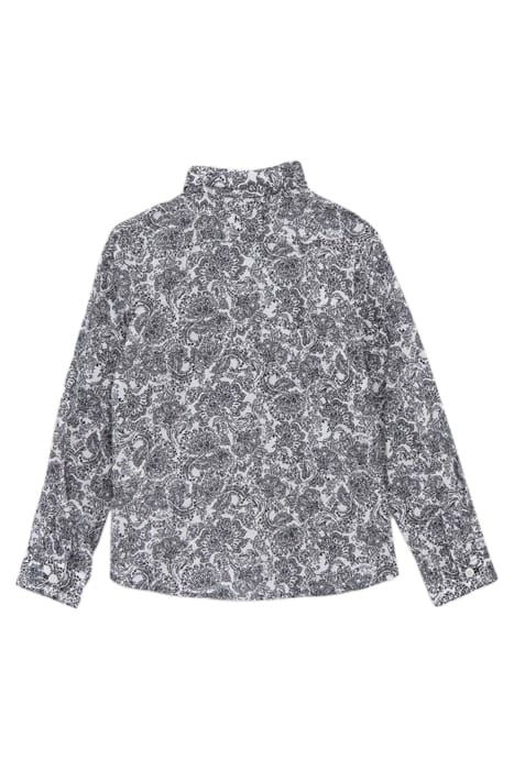 BOYS’ OFF-WHITE ETHNIC PRINT SHIRT 2