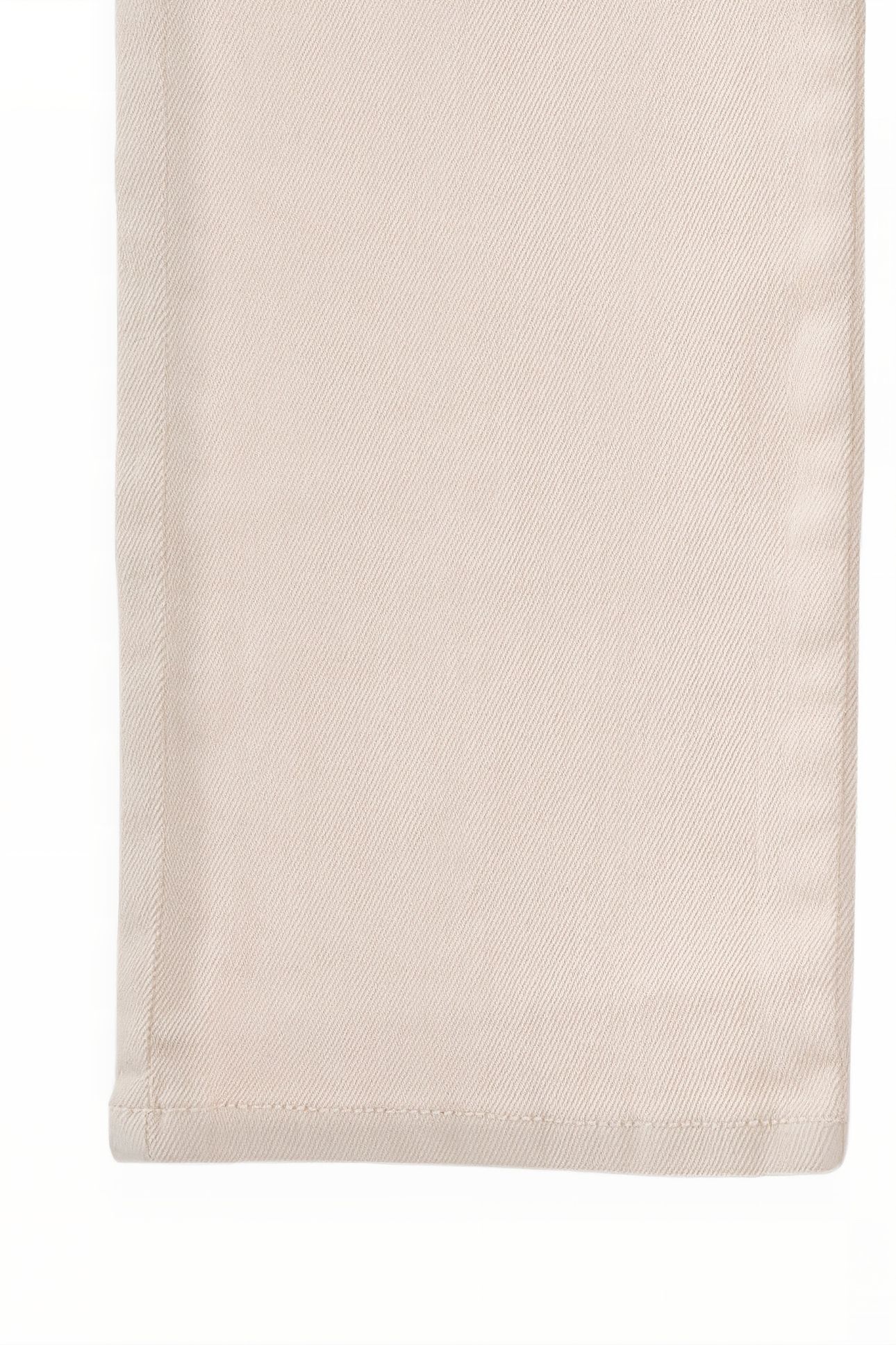 GIRLS' ECRU CARGO JEANS WITH EMBROIDERED BRAID 7